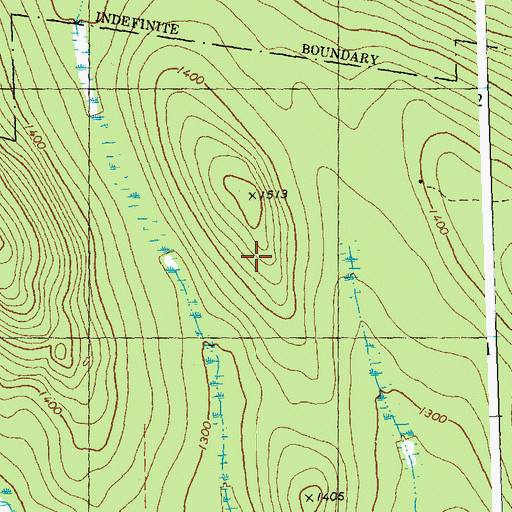 Topographic Map of Town of Groton, VT