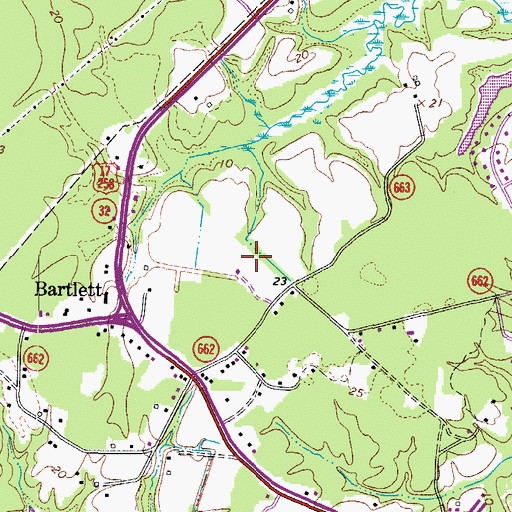 Topographic Map of WZAM-AM (Norfolk), VA