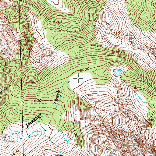 Topographic Map of Mesahchie Pass, WA
