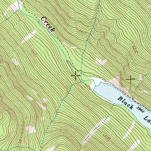 Topographic Map of Preston Creek, WA