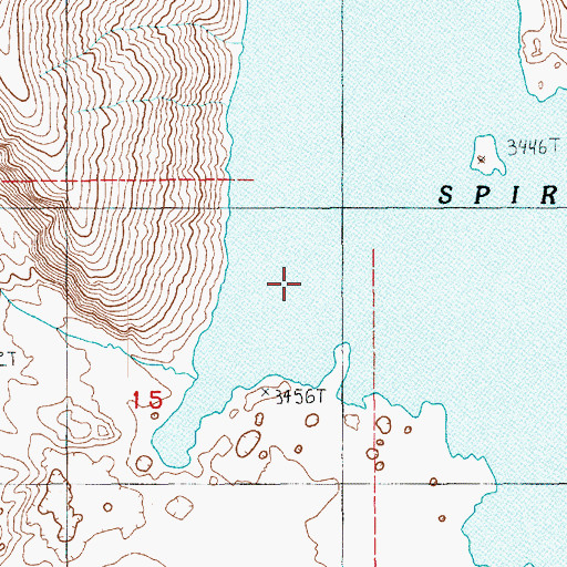 Topographic Map of Saint Helens Lodge (historical), WA