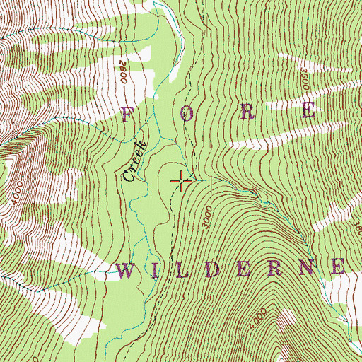 Topographic Map of Swamp Creek Camp, WA