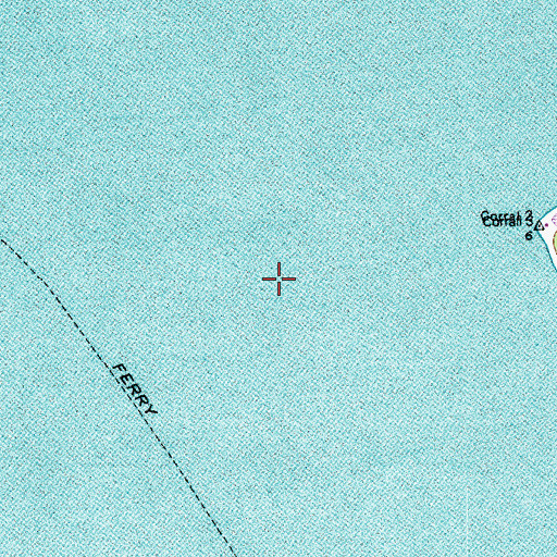 Topographic Map of Blakely Island Shoal, WA