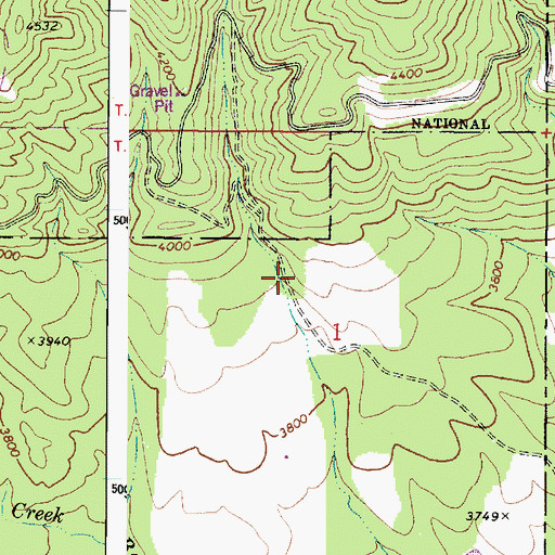 Topographic Map of H A McEachan Ranch, WA