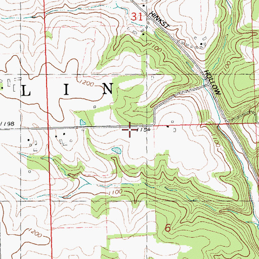 Topographic Map of Propwash Field (historical), WI