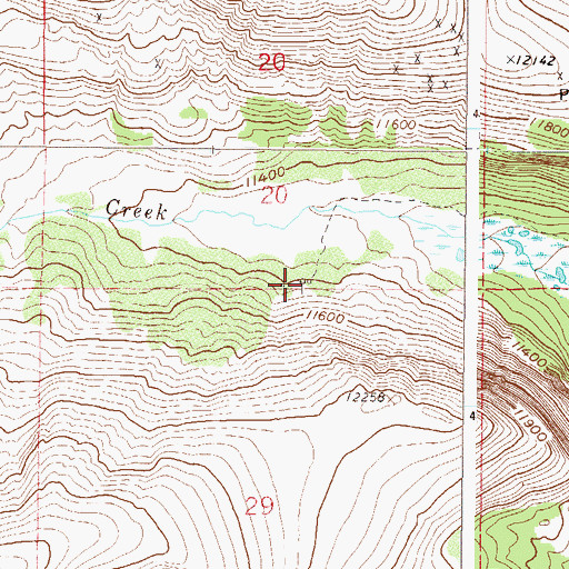 Topographic Map of April Fool Number Three Mine, CO