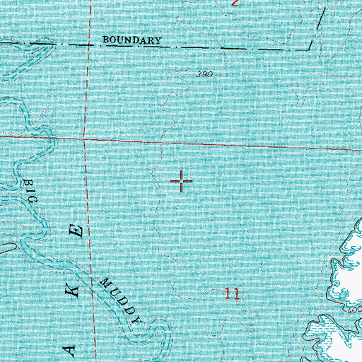 Topographic Map of Mine Number 21 Reservoir, IL