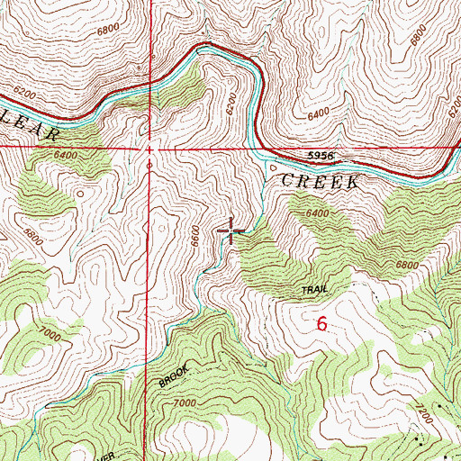 Topographic Map of Tall Timber Number Three Pegmatite Quarry, CO