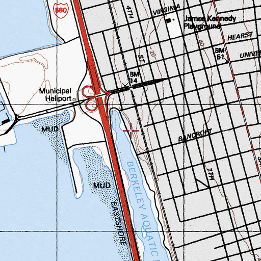 Topographic Map of Posen Station (historical), CA