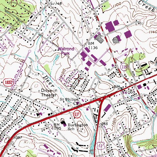 Topographic Map of Tinker Knoll, VA