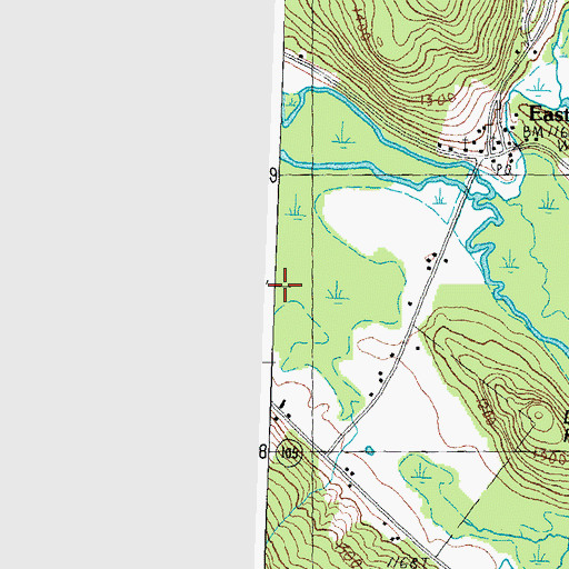 Topographic Map of Seymour Lake, VT