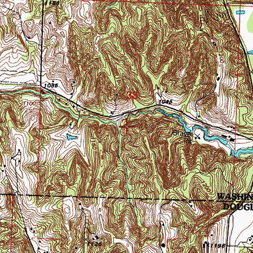 Topographic Map of Jungbluth Dam, NE