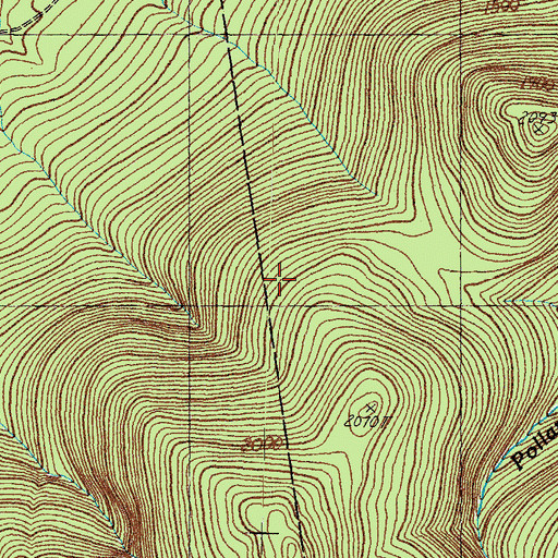 Topographic Map of Red Hill Pond Dam, NH