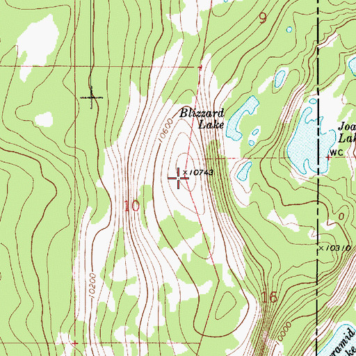 Topographic Map of Mount Cardwell, UT