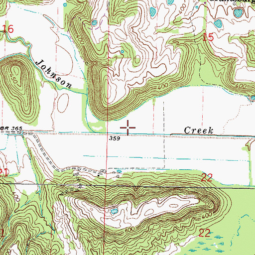 Topographic Map of Township of Grantsburg (historical), IL