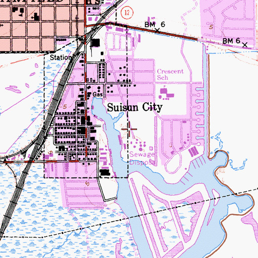 Topographic Map of Todd Park, CA