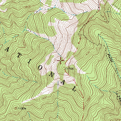 Topographic Map of Perra Peak, NM