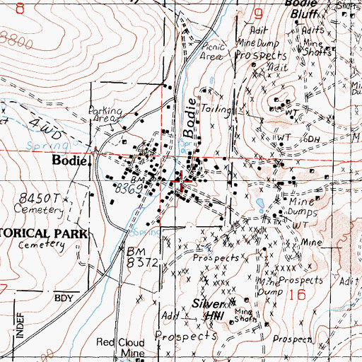 Topographic Map of Dolan House, CA