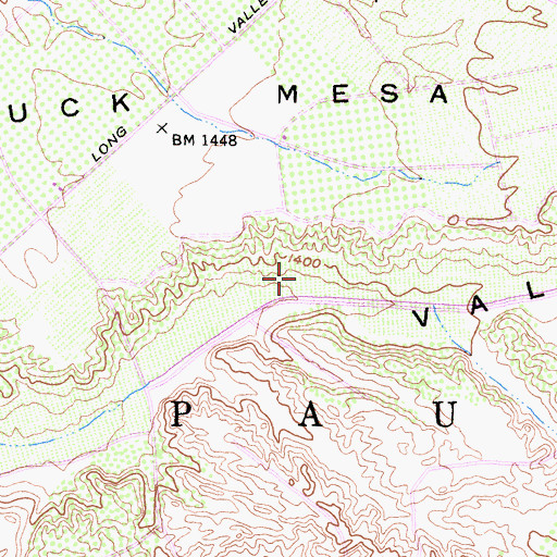 Topographic Map of Aprils Vineyard, CA