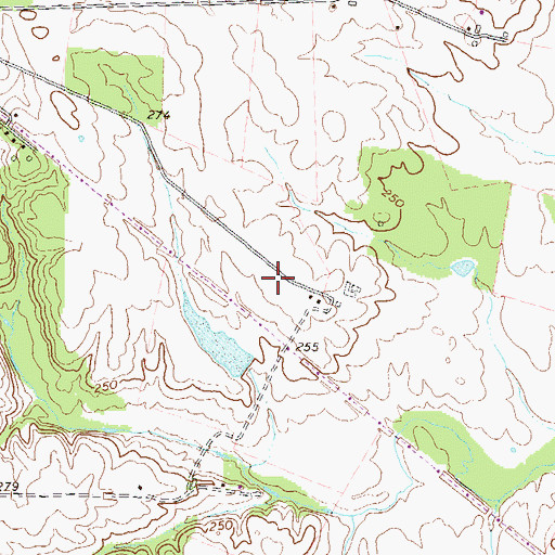 Topographic Map of Farmwell Station Middle School, VA