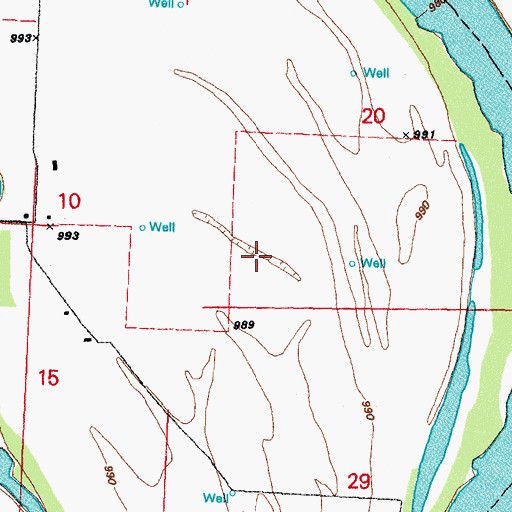 Topographic Map of Boyer Chute Trails, NE