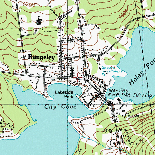Topographic Map of Church of the Good Shepherd, ME