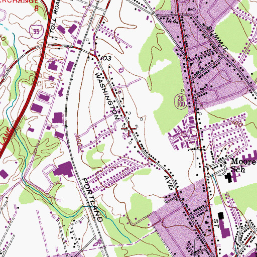 Topographic Map of Grubb Hill (historical), ME
