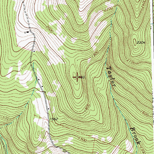 Topographic Map of Fassett Hill, VT