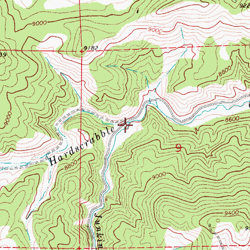 Topographic Map of Junkins Park Creek, CO