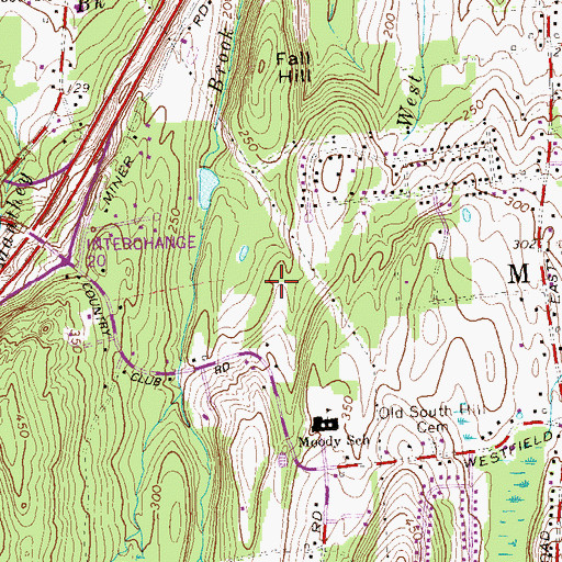 Topographic Map of Smith Park, CT