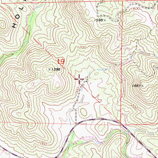 Topographic Map of Jamul Division, CA