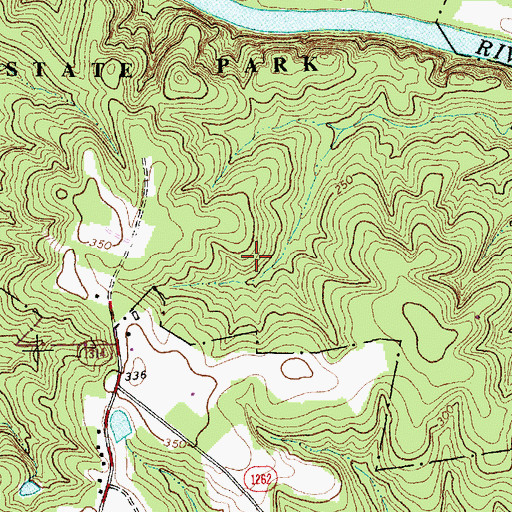 Topographic Map of American Beech Trail, NC