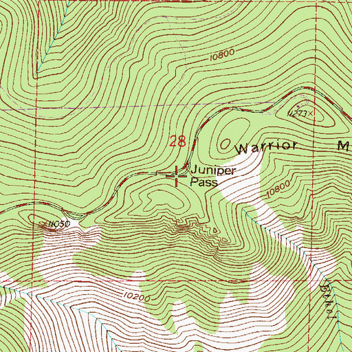 Topographic Map of Eagles Aeire Picnic Ground, CO