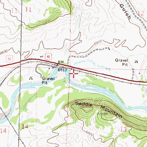 Topographic Map of Routt County, CO
