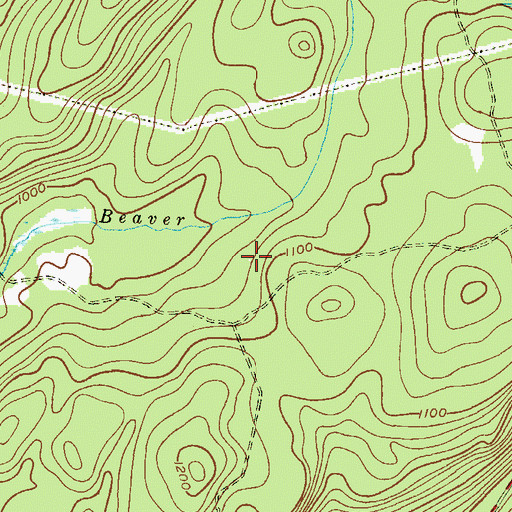 Topographic Map of Wildcat Ridge, NJ