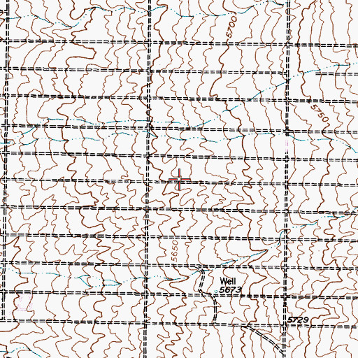 Topographic Map of Big Sky Hanglider Park, NM