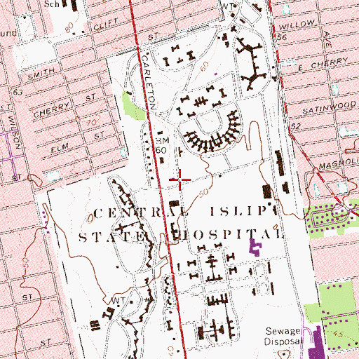 Topographic Map of Berkery Chapel, NY
