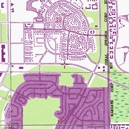 Topographic Map of Park Summit by the Forum, FL