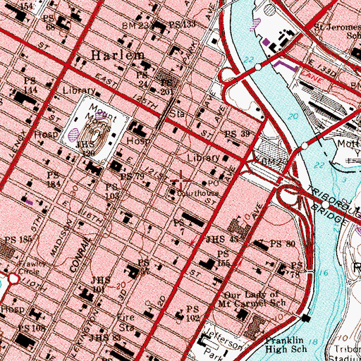 Topographic Map of Elmendorf Reformed Church, NY