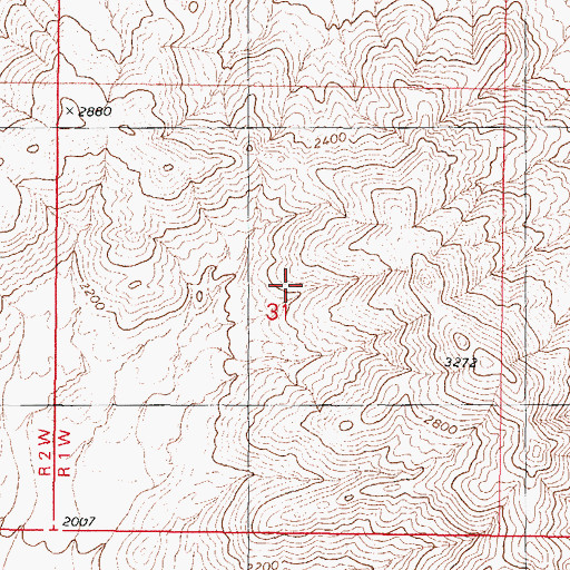 Topographic Map of Sonoran Desert National Monument, AZ