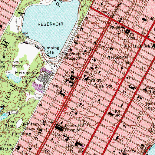 Topographic Map of South Reformed Church, NY