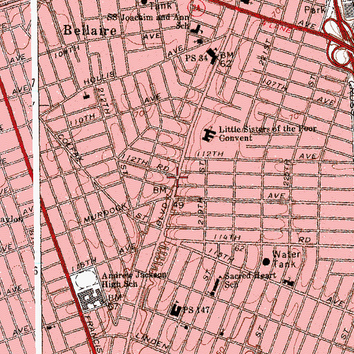 Topographic Map of Maranatha Baptist Church, NY