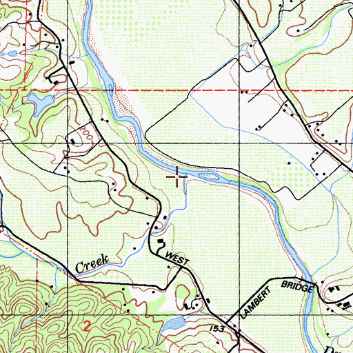 Topographic Map of Grape Creek, CA
