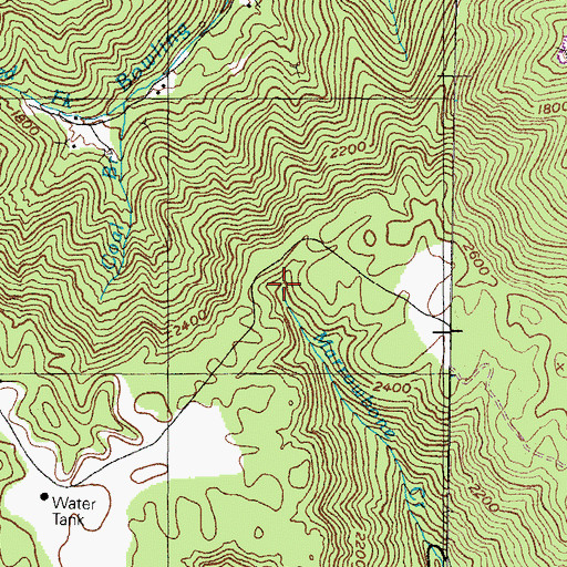 Topographic Map of Sheep Cliff, KY