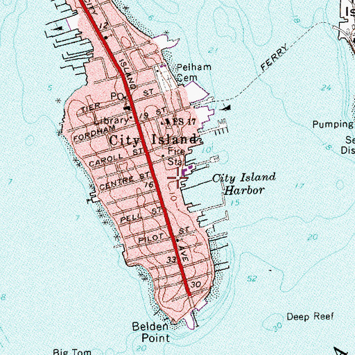 Topographic Map of Ambrosini Field, NY