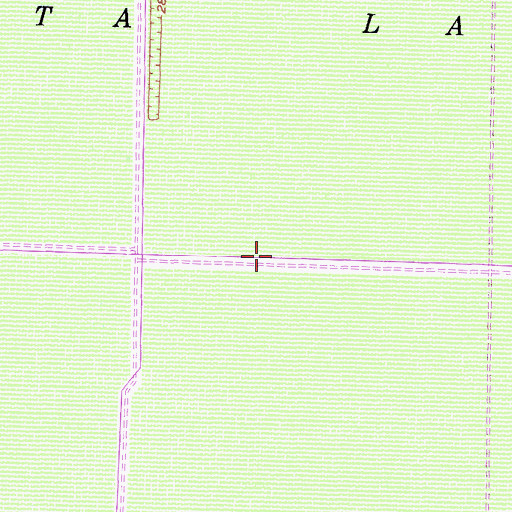 Topographic Map of Buena Vista Lake Bed, CA