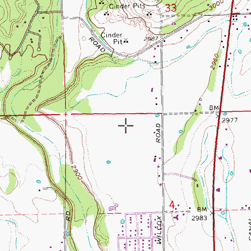 Topographic Map of Tom McCall Elementary School, OR