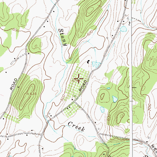 Topographic Map of Jessup Road Orchard, NY
