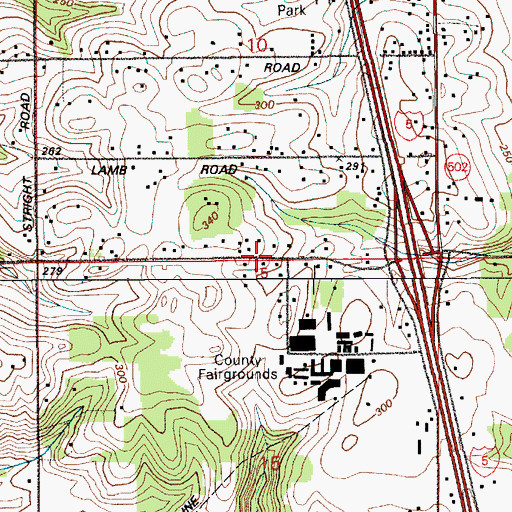 Topographic Map of Ridgedell Seventh Day Adventist Church, WA