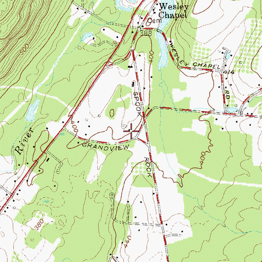 Topographic Map of Yeshiva Ohr Reuven, NY
